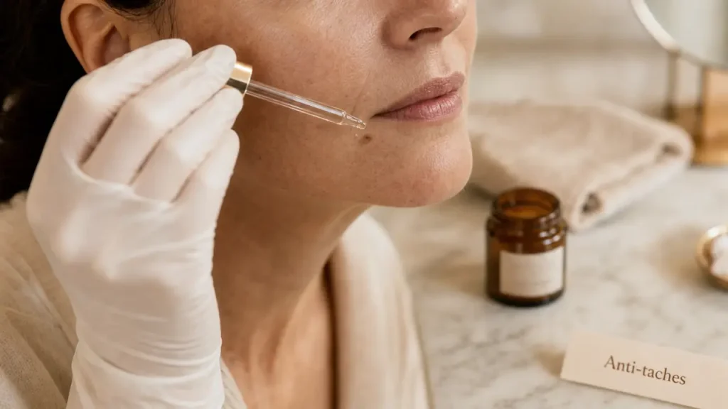Meilleur correcteur tache brune : sérum ciblé, SPF et correcteur teinté selon le type de tache