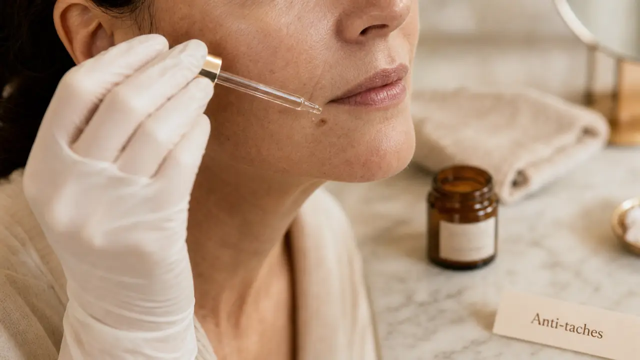 Meilleur correcteur tache brune : sérum ciblé anti-taches sur tache brune
