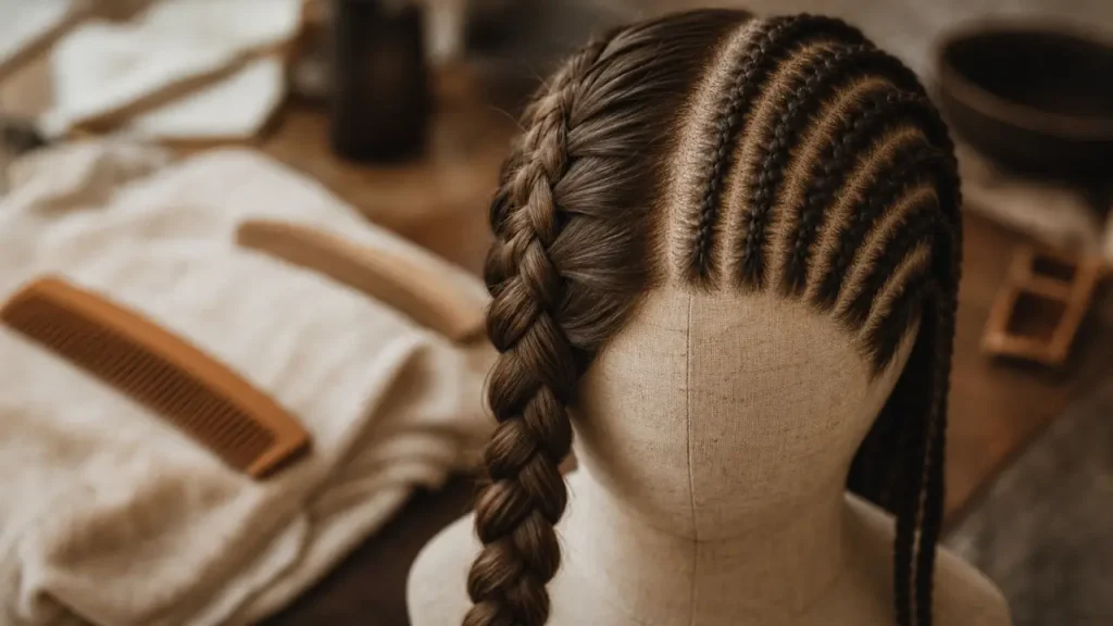 Natte ou tresse : la différence tient à la technique, au cuir chevelu et au style