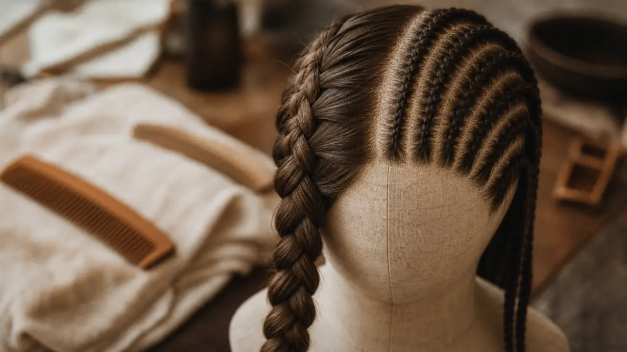 Natte ou tresse, comparaison tresses et natte collée au cuir chevelu