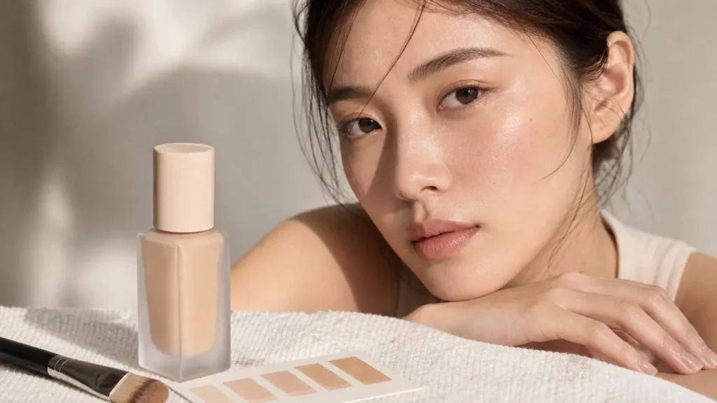 Peau mixte : le fond de teint qui matifie la zone T sans marquer les joues