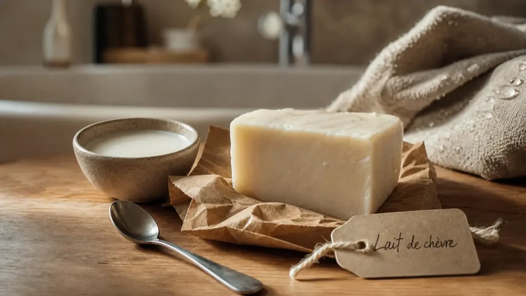 Savon lait de chèvre bienfaits, pour peaux sèches et sensibles