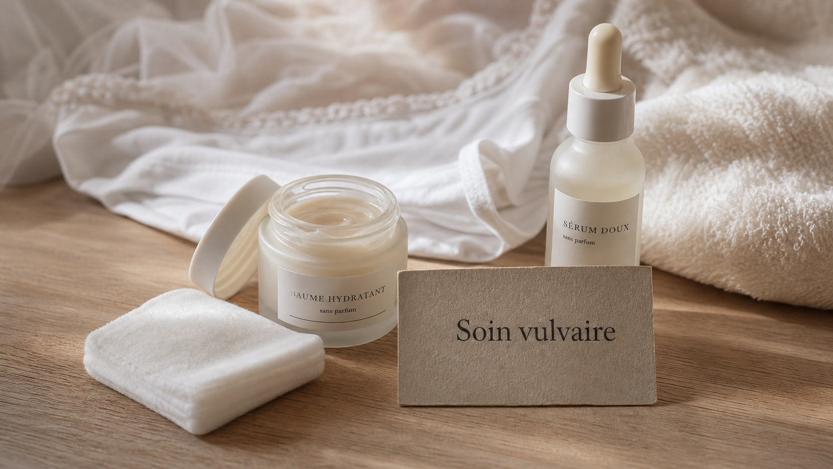 Sécheresse vulvaire traitement naturel : baume hydratant sans parfum