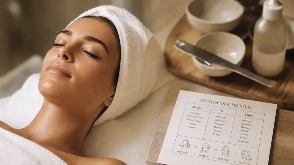 Soin du visage prix : ce qui fait passer une séance de 37€ à 120€