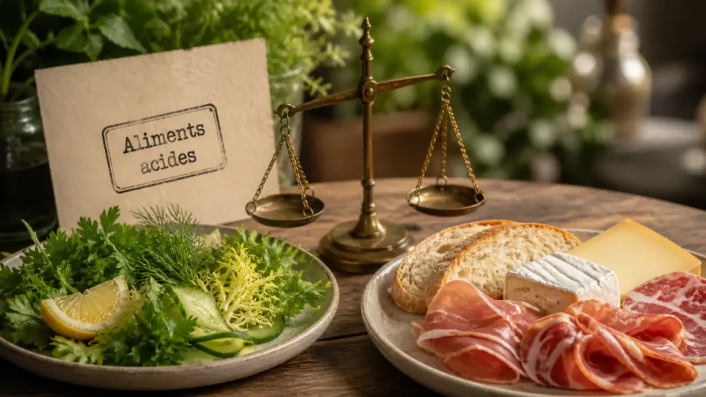 Aliments acides ou alcalins : le tableau, le PRAL et les repères pour mieux manger