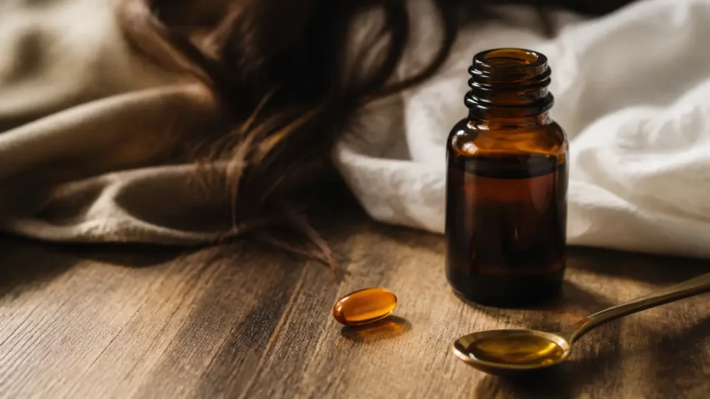 Huile de foie de morue pour les cheveux : oméga-3, vitamines A et D, et précautions à connaître