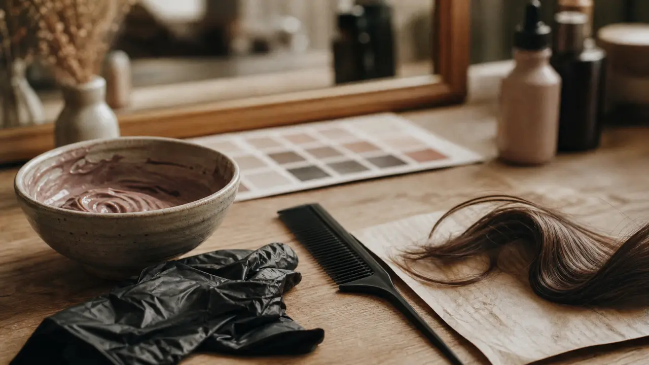 Que choisir coloration cheveux : crème colorante et mèche