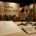 Salon du bien être : programme et badge visiteur dans le hall