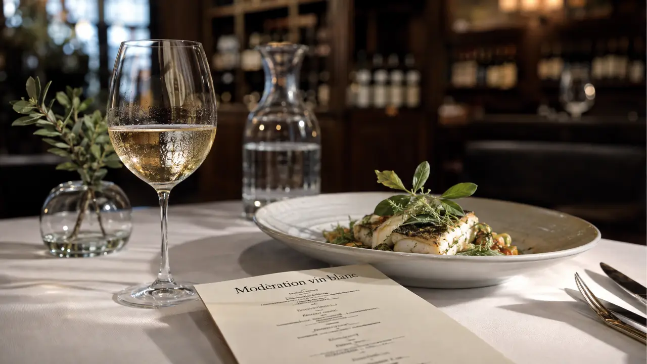 Le vin blanc est il bon pour la santé, modération : verre de vin blanc sec