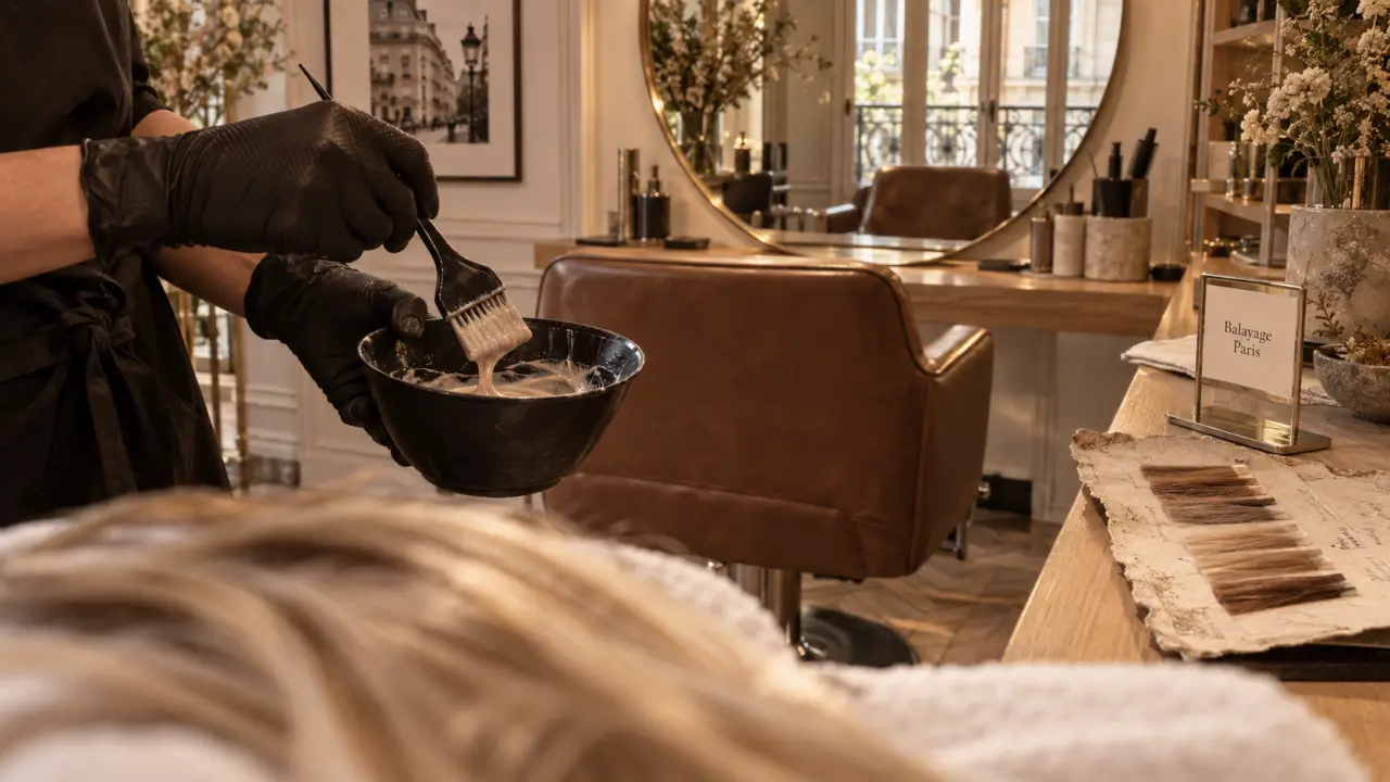 Meilleur balayage Paris : diagnostic précis, tarif transparent, patineuse en salon