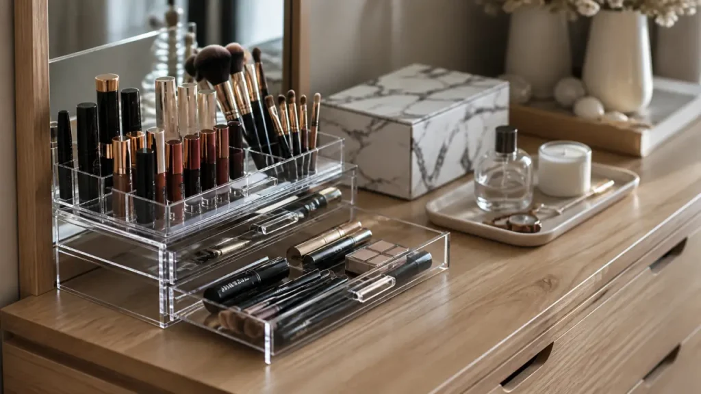 Quel organisateur maquillage choisir selon votre espace, votre collection et votre budget ?