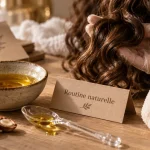 Produit naturel pour cheveux : huile d’argan et aloe pour routine capillaire