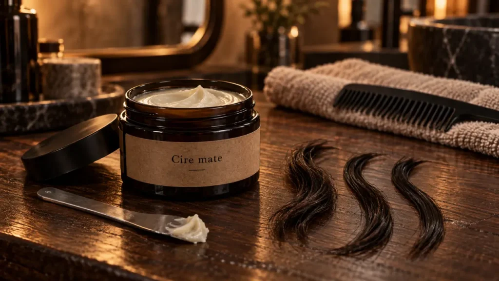 Cire mate : du volume sans brillance, même après une retouche