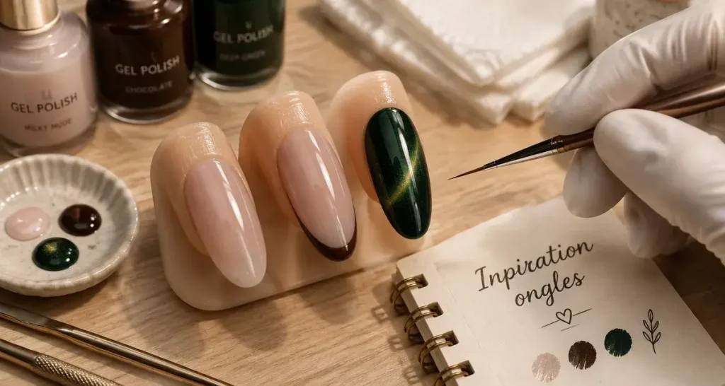 L’inspiration ongles se choisit selon votre style, votre longueur et l’occasion
