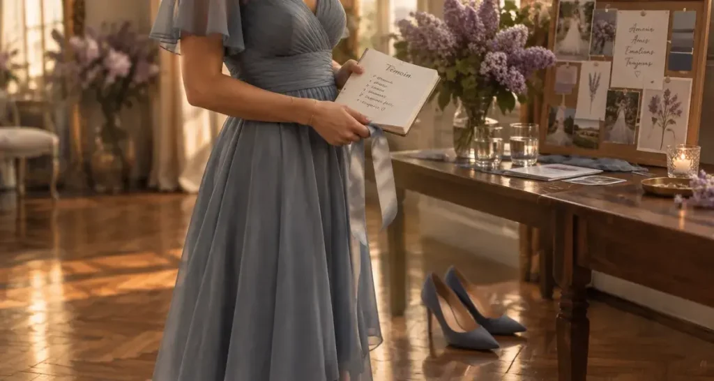 Témoin de mariage : quelle robe choisir pour rester élégante, coordonnée et à l’aise ?